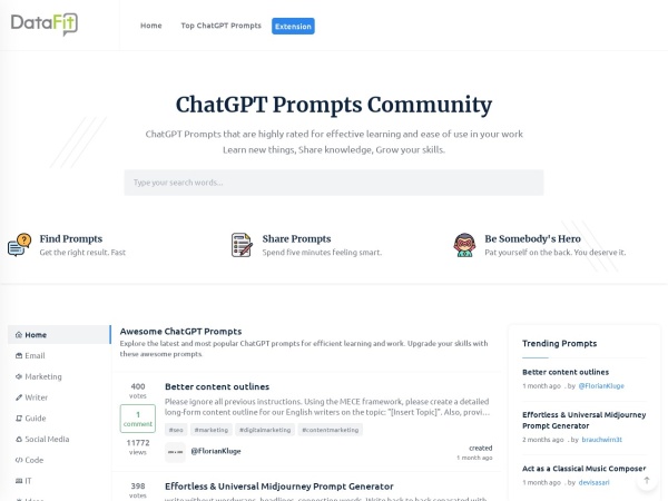 ChatGPT prompt