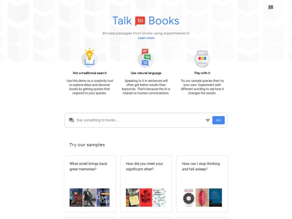 Talk To Books