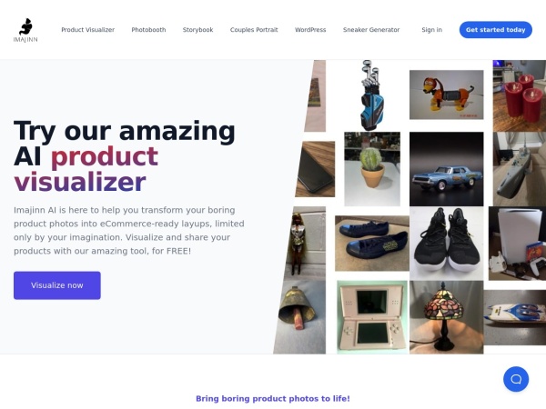 Free Product Photo Visualizer