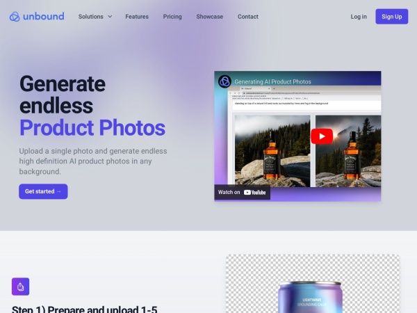 AI-powered Product Photos