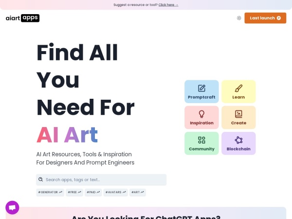 AI Art Apps Database