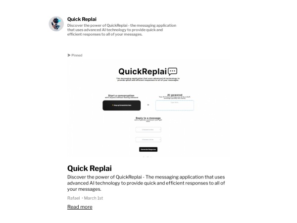 Quickreplai.com