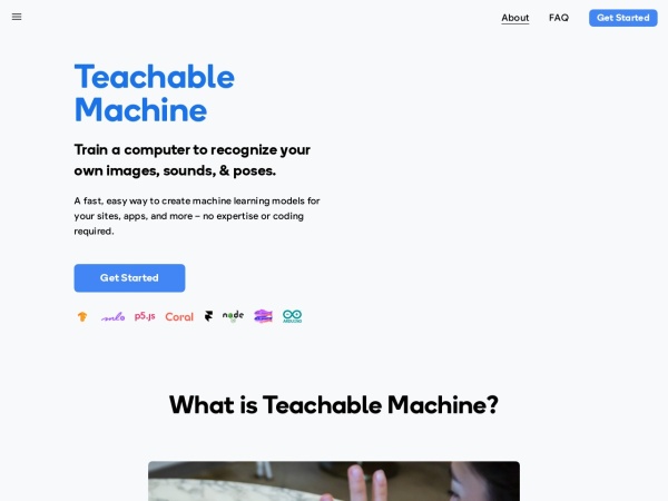 Teachable Machine