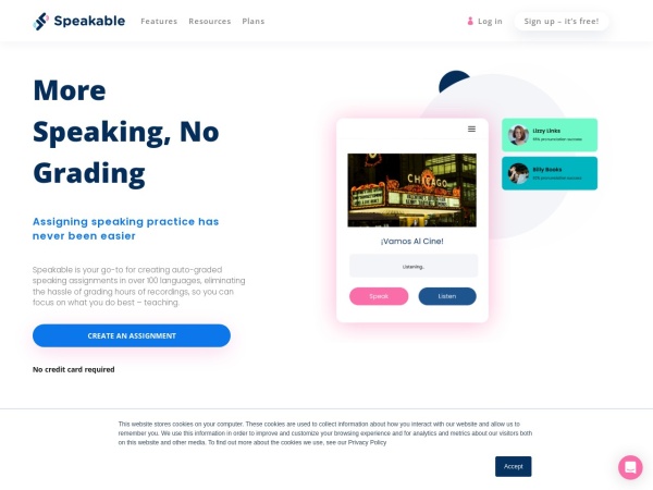 Speakable