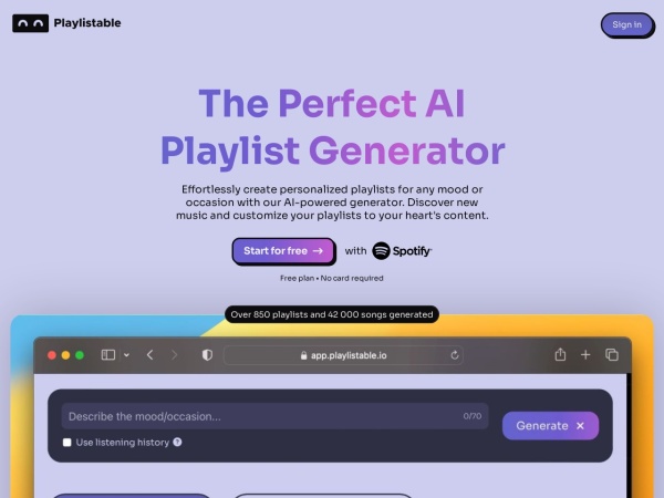 Playlistable