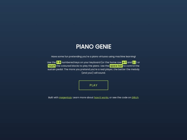Piano Genie
