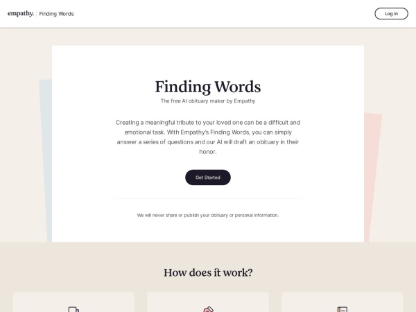 Finding Words