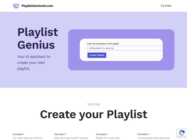 PlaylistGenius AI