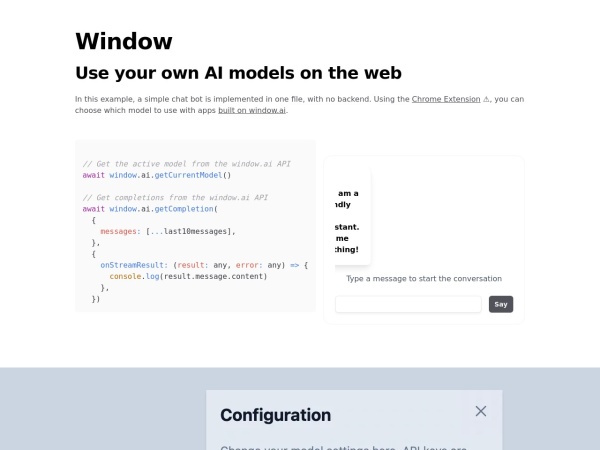 Window.ai