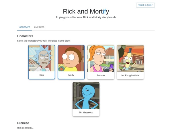 Rick and Mortify