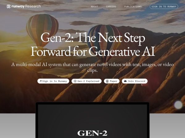 Gen-2 by Runway