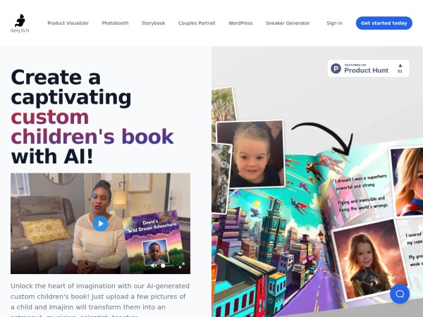 Imajinn AI Children's Book