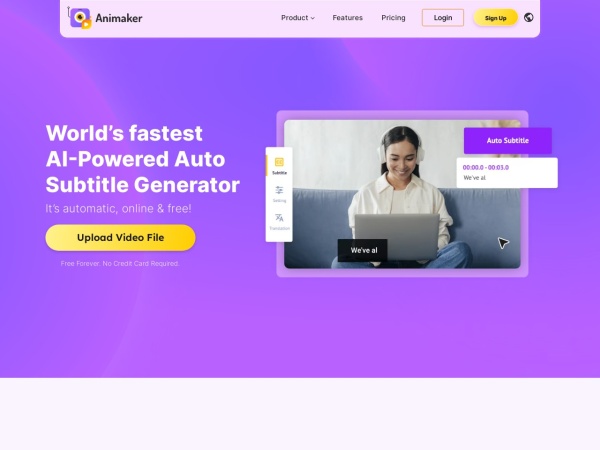 Animaker’s Subtitle Generator