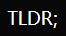 TLDR bot