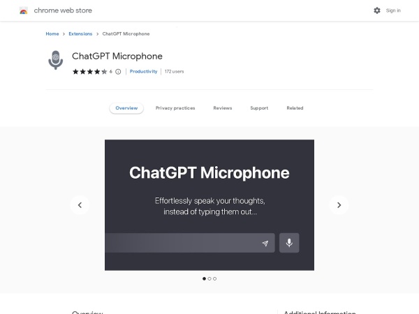 ChatGPT Microphone