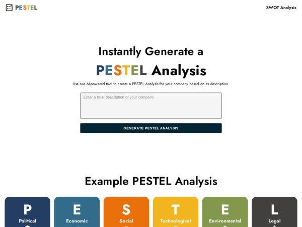 Pestel Analysis