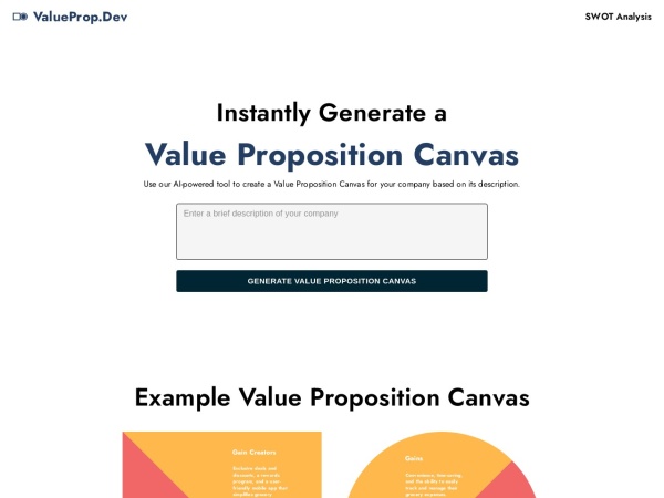 Value Prop Canvas