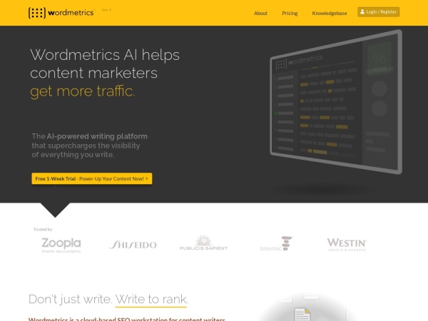 Wordmetrics