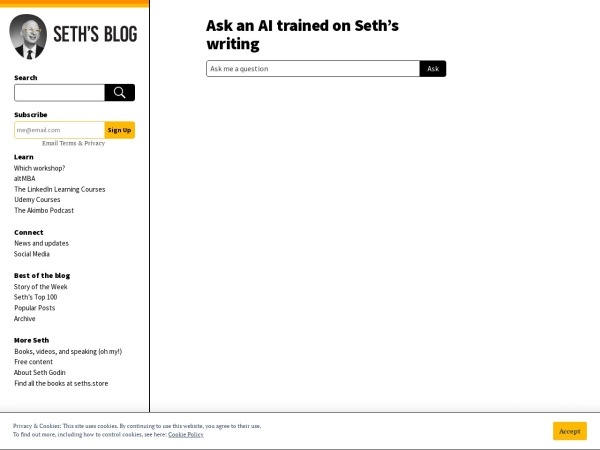 Seths Chatbot