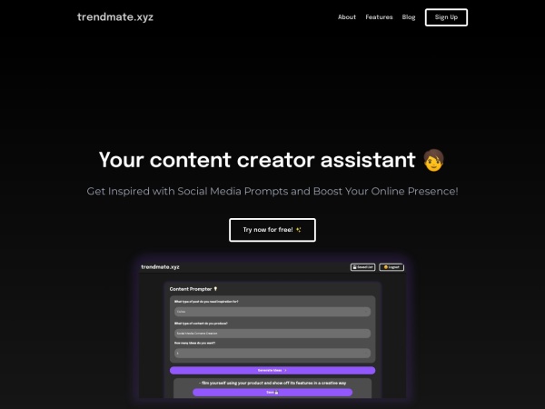Trendmate.xyz