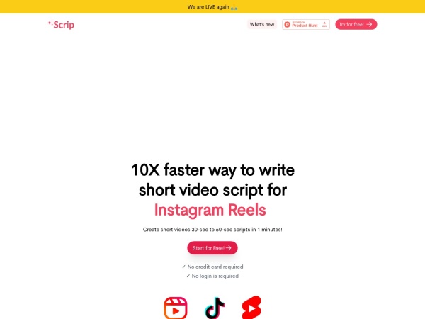 Scrip AI