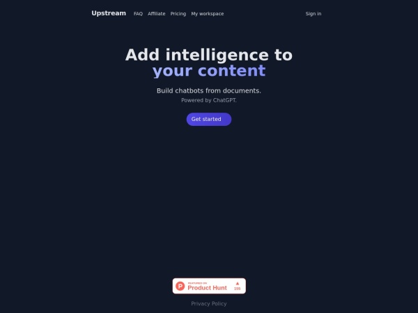 Upstream AI