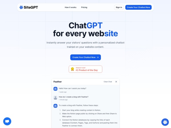 SiteGPT