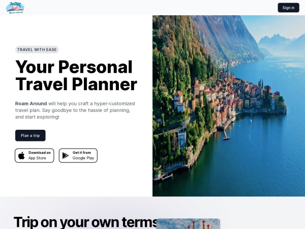 Roam Around App