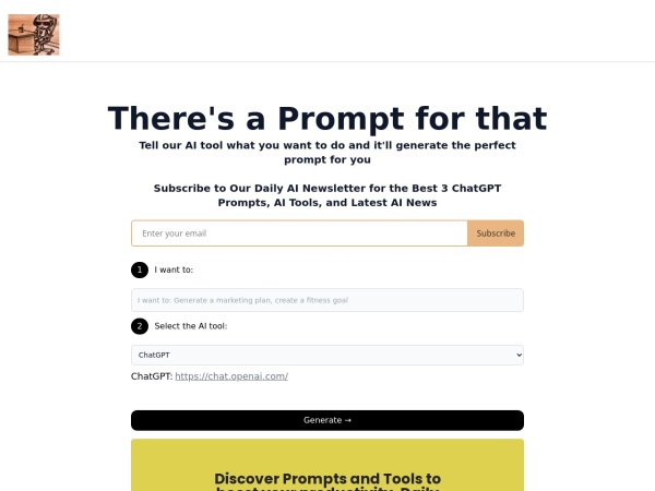 There's a Prompt for that