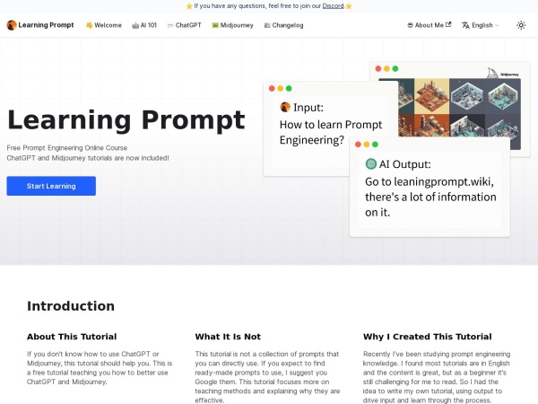 Learning Prompt