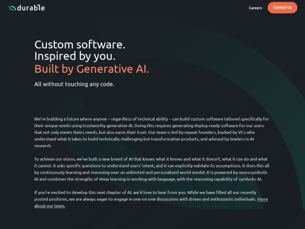 Durable AI