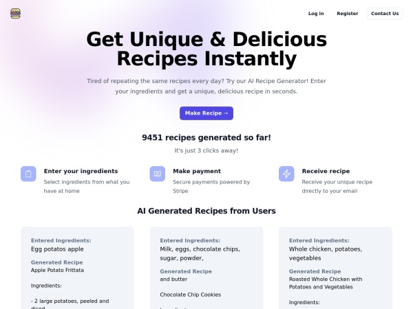 AI Recipe Generator