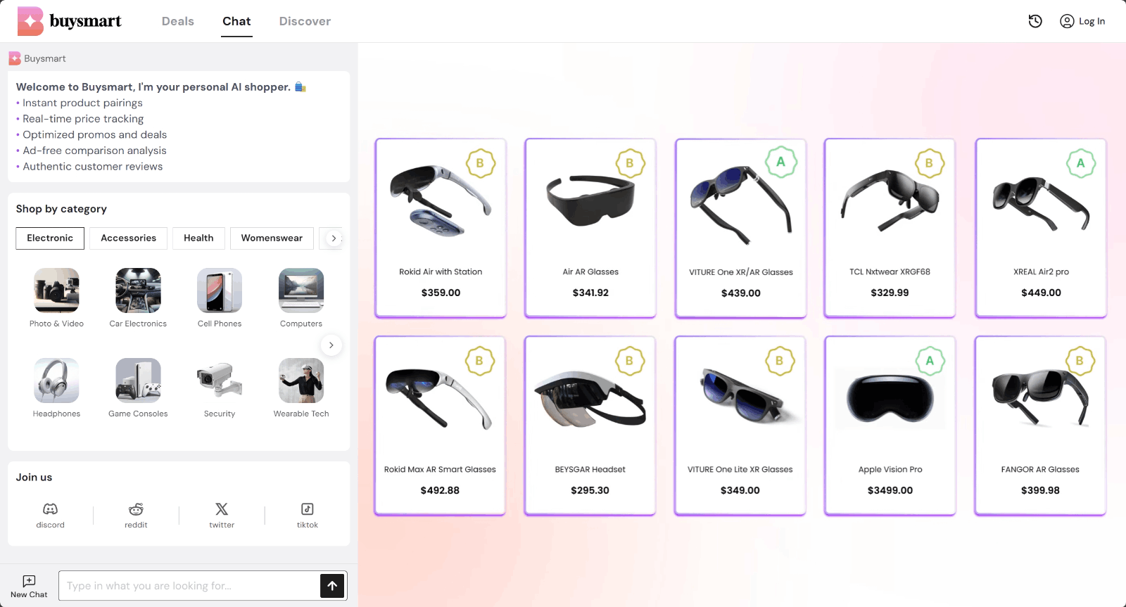 BuySmart.ai - AI智能购物助手