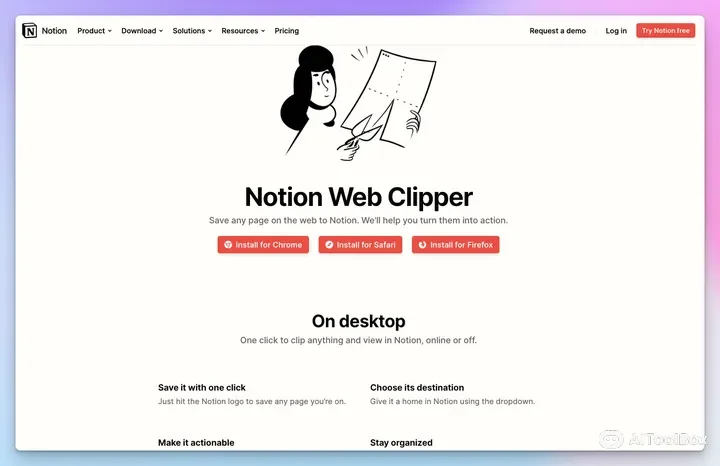 Notion Web Clipper