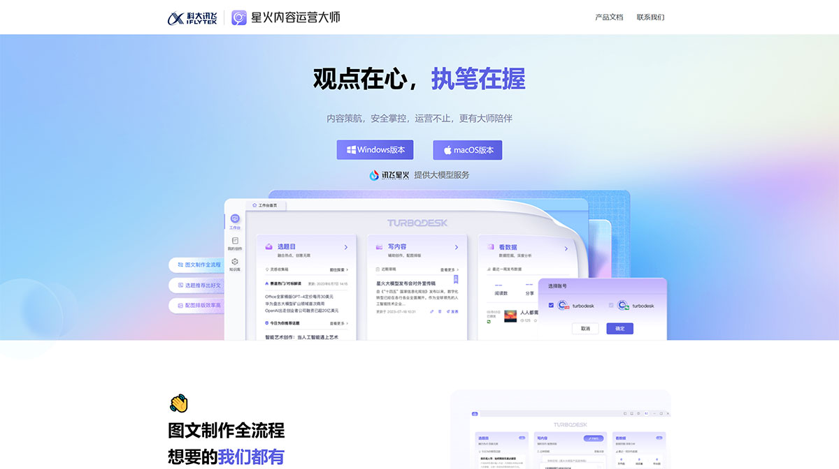 讯飞绘文