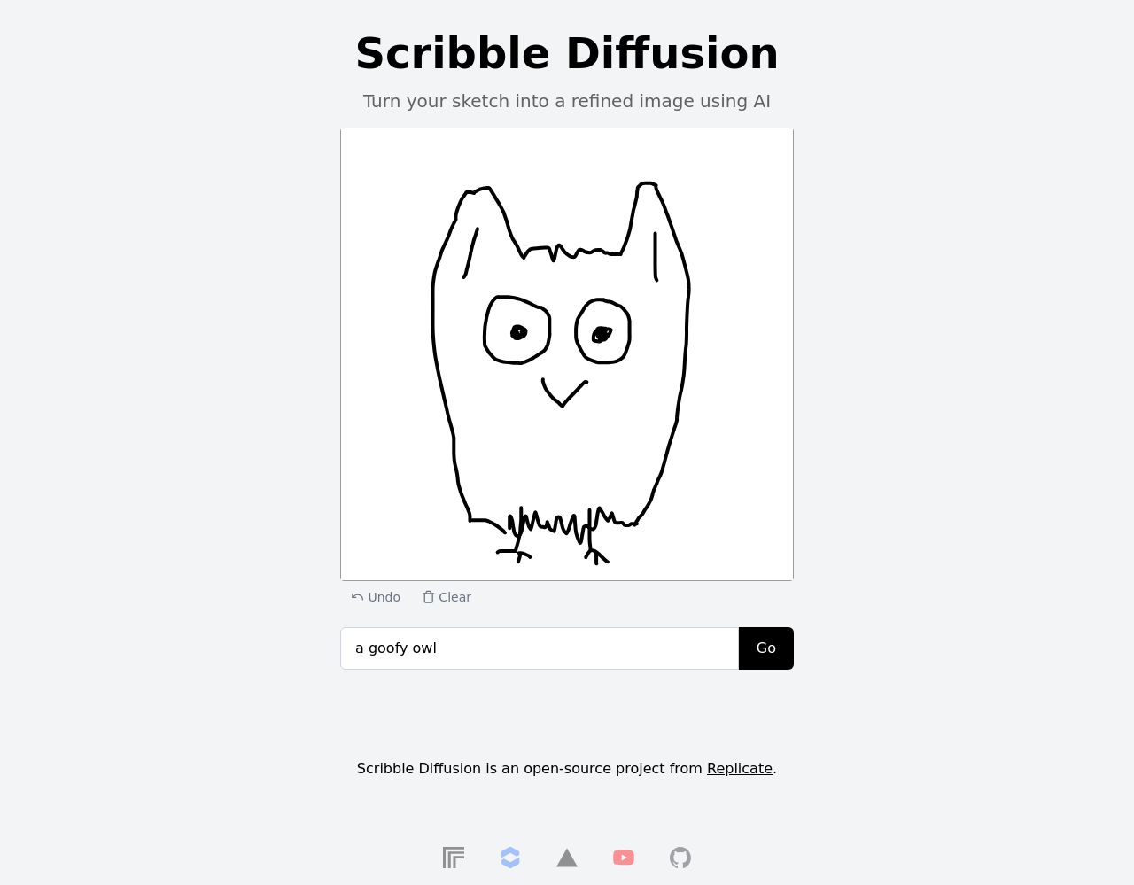 Scribble Diffusion - AI绘画