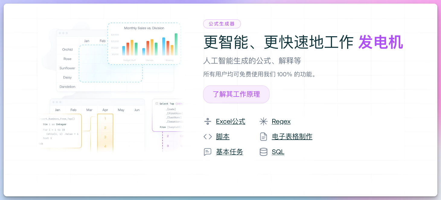 Formulabot-AI表格数据处理