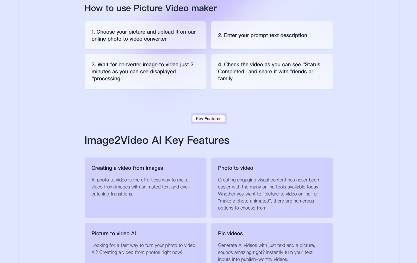Image2Video AI图片转视频