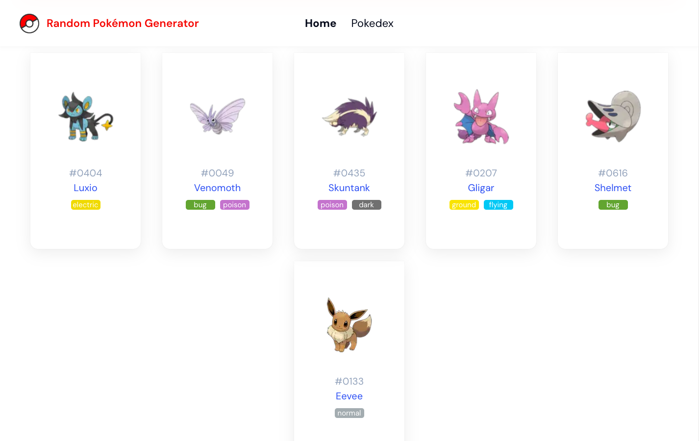 Pokemongenerator随机宝可梦生成器