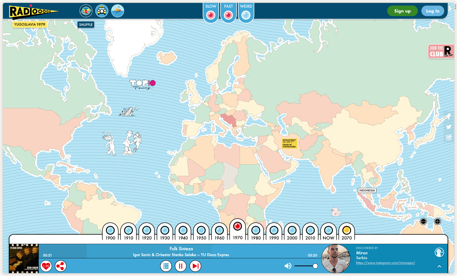 Radiooooo年代音乐