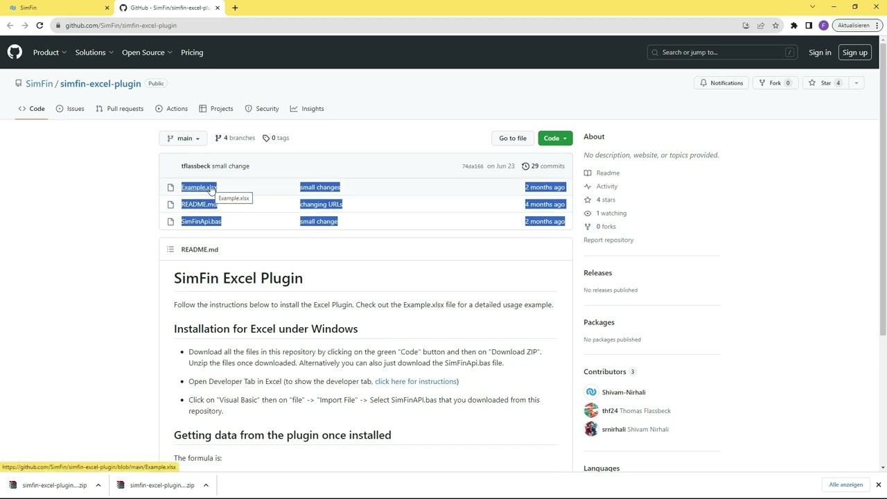 SimFin AI股票投资