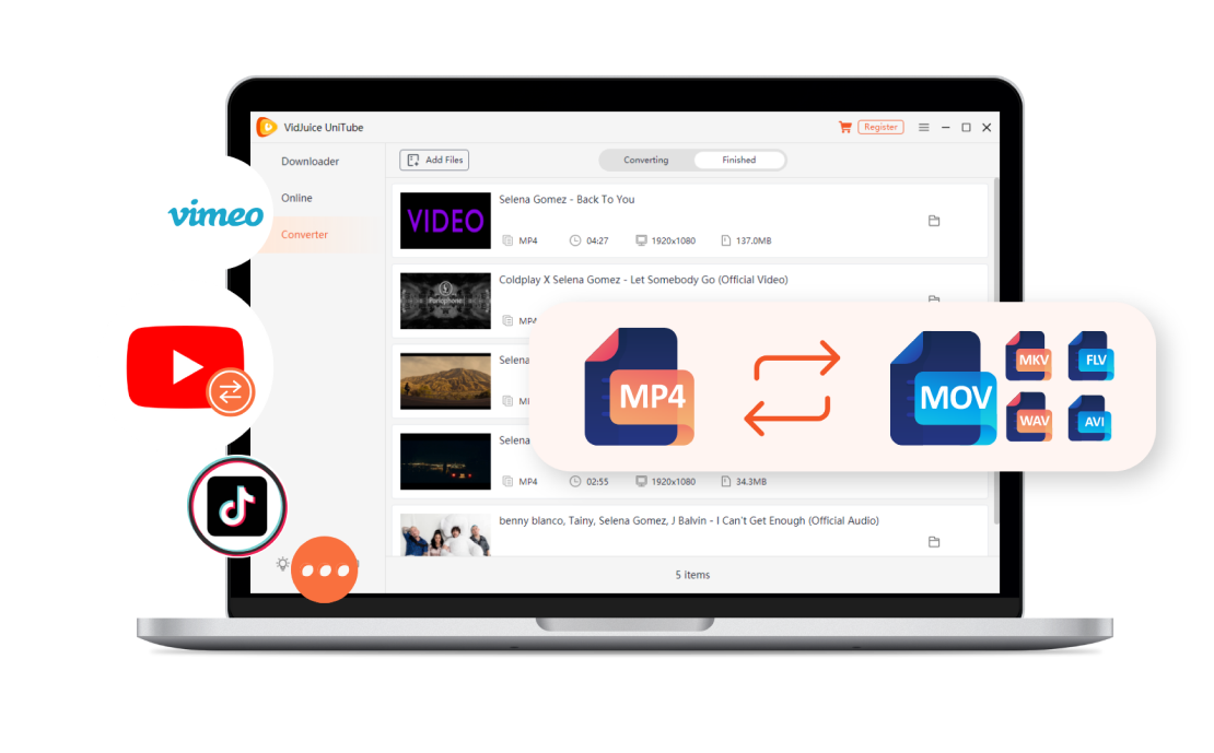 VidJuice 音视频下载