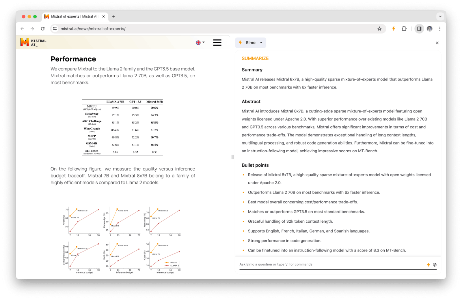 Elmo 浏览器AI助手