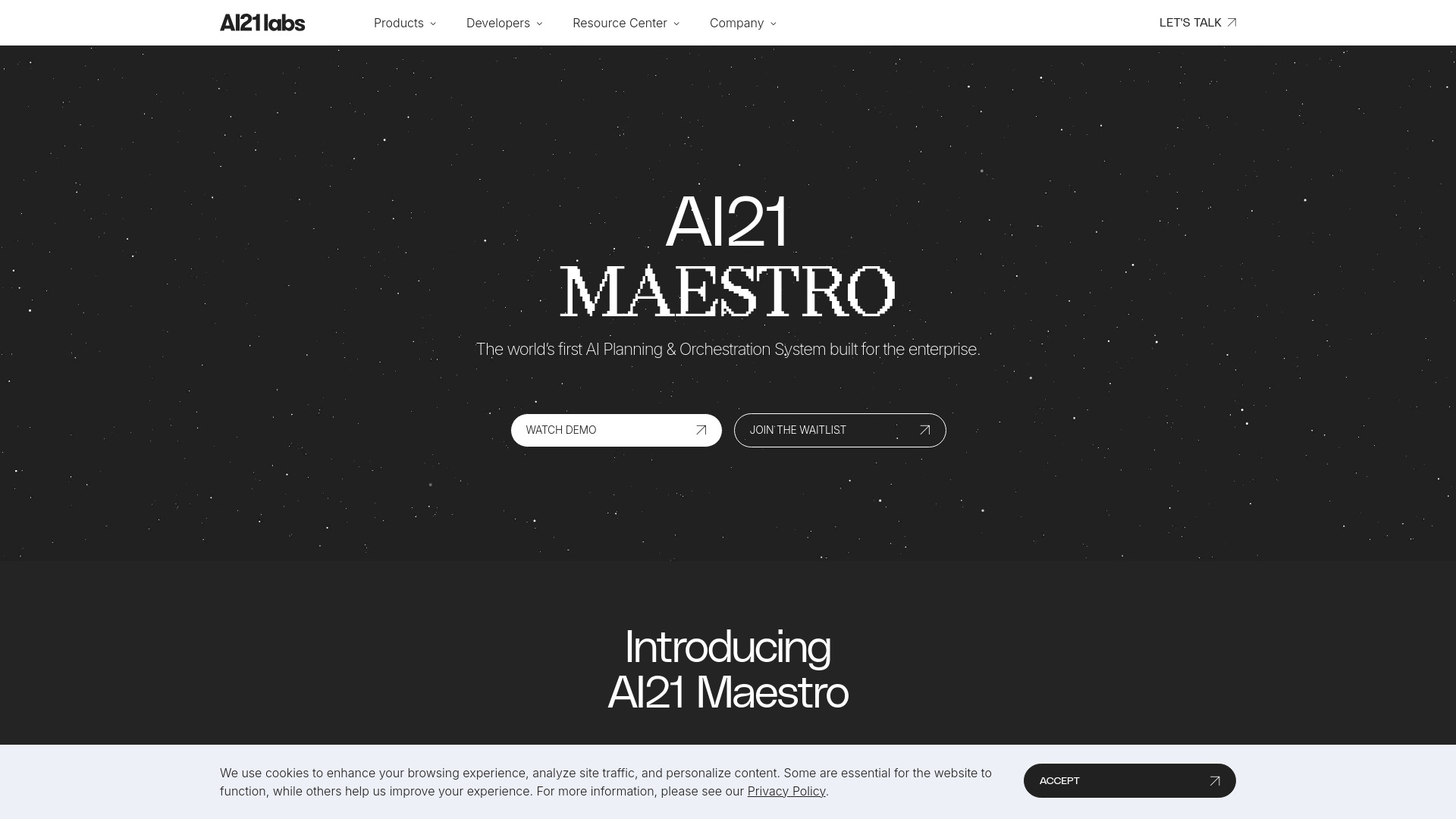 AI21 Maestro